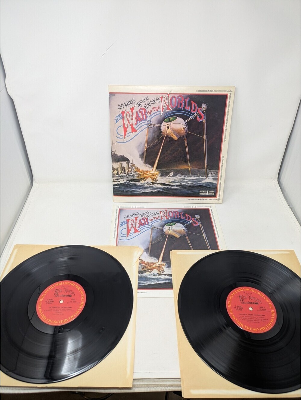 Jeff Wayne's Musical Version Of The War Of The Worlds 1978 Booklet Vinyl LP